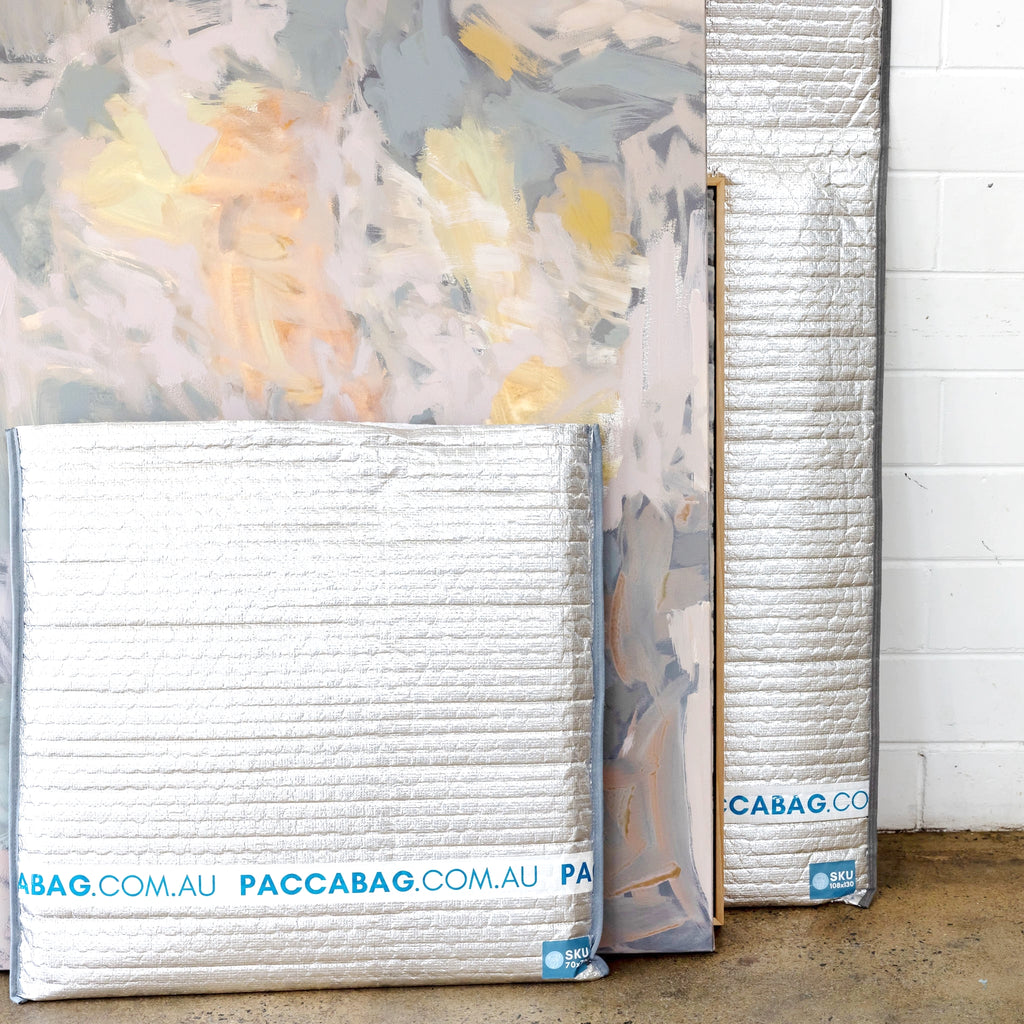 Paccabag | Strong, Reusable, Cushioned Artwork Packaging and Transport Bags